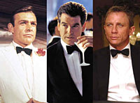 James Bond, agent 007, film, kino, the movie, Ian Fleming, Daniel Craig, Pierce Brosnan, Sean Connery, Roger Moore, Timothy Dalton, fenomen, cykl