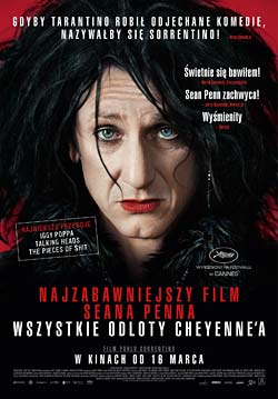 The Cure, Sean Penn, melancholia, żałosny, podstarzały, Frances McDormand, Paolo Sorrentino, Judd Hirsch, Harry Dean Stanton, Boski, Il Divo, Giulio Andreotti, klasyka, Federico Fellini, podróż, kino drogi, Werner Herzog, Wim Wenders, Nowy Jork, Dublin, samobójstwo, wyrzuty sumienia, reżyser, scenarzysta, film, widz, widownia, the movie, kino, holocaust, choroba, nazista, tropiciel, walizka, puenta, korupcja, system polityczny, bohater, autoparodia, entuzjastyczny, entuzjasta, podróż, turysta, rockman, rock and roll, narkotyki, wizerunek, katatonia, basen, melancholik, lekceważenie, pobłażanie, wyrozumiałość, poza, muzyk, krajobraz, Robert Smith, klaun, clown, reguły, choroba, dojrzewanie, nowofalowa estetyka, nawyk, gwiazdor